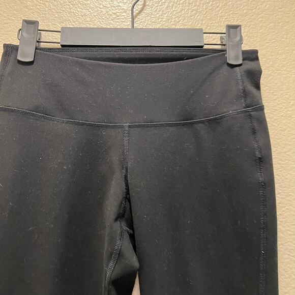 Old Navy Elevate Leggings Go-Dry Activewear Black Athleisure Full Length Size S - Picture 4 of 6